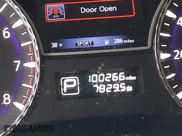 2015 Infiniti QX60 with VIN 5N1AL0MM8FC521835, listed as a IAAI auction lot 41684258 with 100,266 mi miles. Bid and sale history available at carsss.com. Image 15.