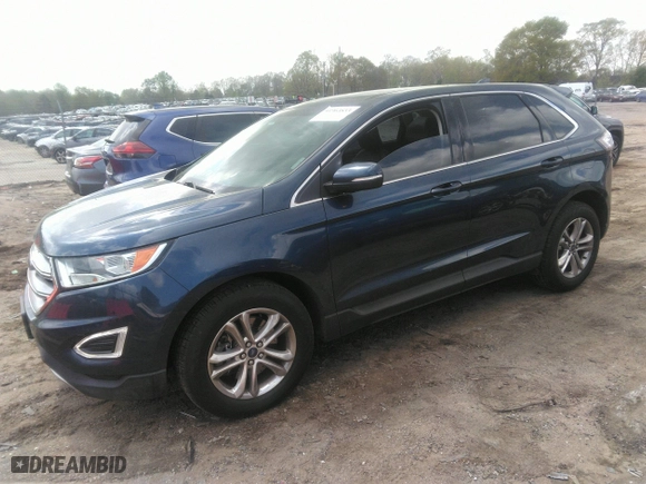 2017 Ford Edge SEL with VIN 2FMPK4J93HBC11518, listed as a IAAI auction lot 41963833 with 132,293 mi miles. Bid and sale history available at carsss.com. Image 17.