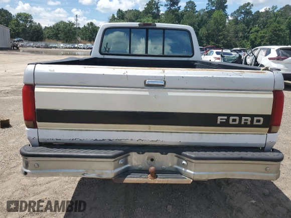 1996 Ford F-150 with VIN 1FTEX15N5TKA43639, listed as a Copart auction lot 62143225 with Not provided miles and Salvage title. Bid and sale history available at DreamBid. Image 6.