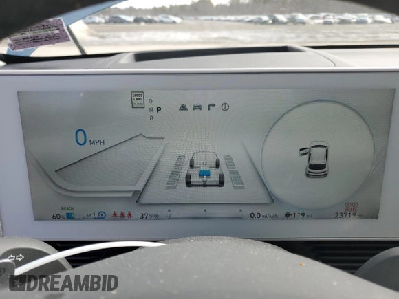 2024 Hyundai Ioniq 5 Limited z VIN KM8KRDDF0RU252756, wystawiony jako Copart lot #47037595 z przebiegiem 23 719 mil mil oraz Szkoda całkowita • Salvage title. Historia ofert i sprzedaży dostępna na DreamBid. Obrazek 9.