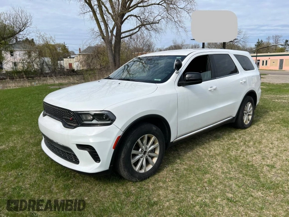 2023 Dodge Durango Pursuit with VIN 1C4SDJFT2PC583944, listed as a Copart auction lot 54107655 with 8,317 mi miles and Clean title. Bid and sale history available at DreamBid. Image 2.