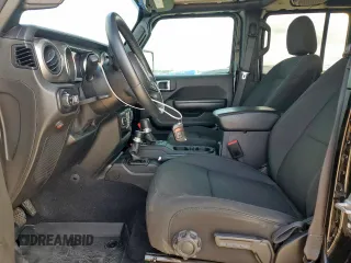 2021 Jeep Gladiator Freedom with VIN 1C6HJTAG8ML580882, listed as a Copart auction lot 57690885 with Not provided miles and Salvage title. Bid and sale history available at DreamBid. Image 7.