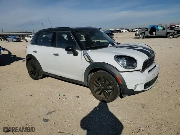 2014 MINI Cooper Countryman S with VIN WMWZC3C50EWT00792, listed as a Copart auction lot 87270074 with 52,525 mi miles and Salvage Title. Bid and sale history available at carsss.com. Image 11.