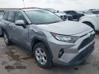 2019 Toyota RAV4 XLE with VIN JTMP1RFV9KD506103, listed as a IAAI auction lot 42281379 with 88,108 mi miles and . Bid and sale history available at DreamBid. Image 1.