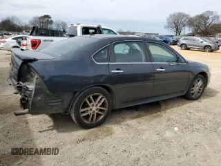 2012 Chevrolet Impala LTZ with VIN 2G1WC5E35C1315525, listed as a Copart auction lot 47987615 with 130,099 mi miles and Salvage Title. Bid and sale history available at DreamBid. Image 3.