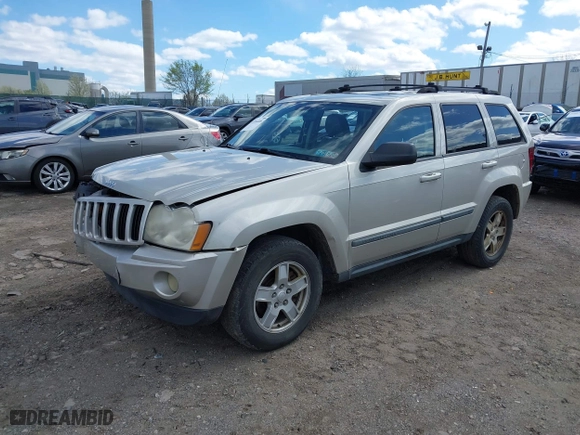 2007 Jeep Grand Cherokee Laredo with VIN 1J8GR48KX7C513145, listed as a IAAI auction lot 41994486 with 188,870 mi miles. Bid and sale history available at carsss.com. Image 17.