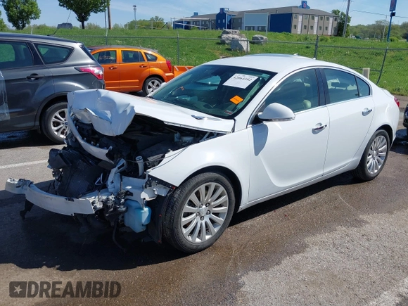 2012 Buick Regal Turbo Premium 1 with VIN 2G4GS5EV4C9202579, listed as a IAAI auction lot 42064182 with 129,730 mi miles and . Bid and sale history available at DreamBid. Image 2.