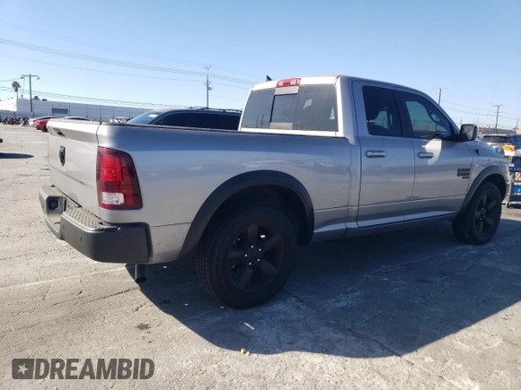 2019 Ram 1500 Classic Warlock with VIN 1C6RR6GG6KS676714, listed as a Copart auction lot 88512745 with 92,806 mi miles and Salvage Title. Bid and sale history available at carsss.com. Image 3.