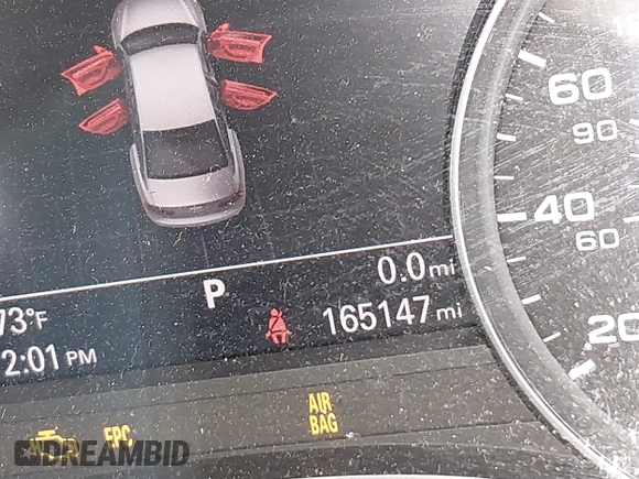 2017 Audi A6 Premium Plus z VIN WAUF2AFC0HN098860, wystawiony jako IAAI lot #42138320 z przebiegiem 165 147 mil mil oraz . Historia ofert i sprzedaży dostępna na DreamBid. Obrazek 7.