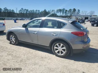2010 Infiniti EX35 Journey with VIN JN1AJ0HR8AM753230, listed as a Copart auction lot 49227705 with 169,130 mi miles and Salvage Title. Bid and sale history available at carsss.com. Image 2.