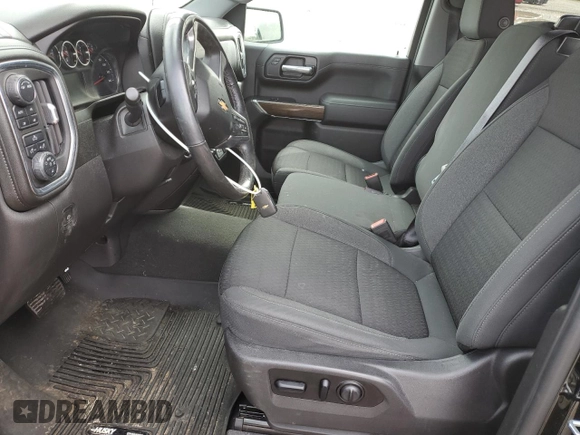 2021 Chevrolet Silverado 1500 LT with VIN 3GCUYDED9MG295923, listed as a Copart auction lot 52372845 with 43,298 mi miles and Salvage Title. Bid and sale history available at DreamBid. Image 7.