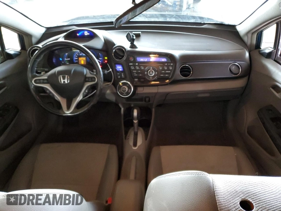 2013 Honda Insight EX with VIN JHMZE2H71DS006758, listed as a Copart auction lot 55296825 with 174,046 mi miles and Salvage title. Bid and sale history available at DreamBid. Image 8.