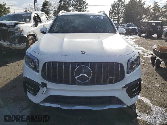 2021 Mercedes-Benz GLB with VIN W1N4M5BB0MW082132, listed as a Copart auction lot 39354894 with 24,421 mi miles. Bid and sale history available at carsss.com. Image 5.