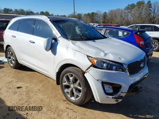 2017 Kia Sorento SXL z VIN 5XYPK4A5XHG314075, wystawiony jako IAAI lot #41368155 z przebiegiem 111 512 mil mil oraz . Historia ofert i sprzedaży dostępna na DreamBid. Obrazek 1.