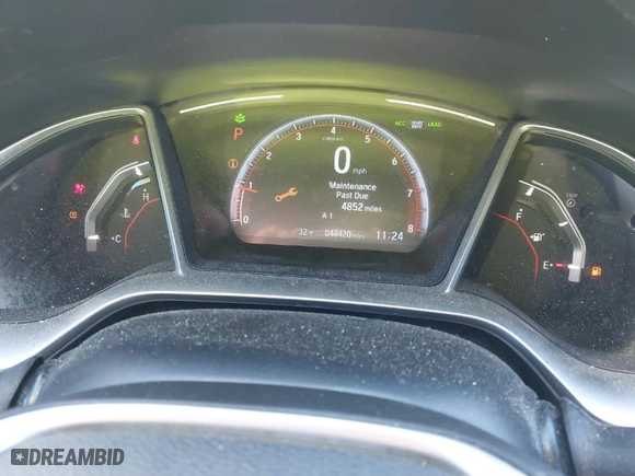 2019 Honda Civic Sedan Sport with VIN 2HGFC2F89KH601370, listed as a IAAI auction lot 41442273 with 48,420 mi miles. Bid and sale history available at carsss.com. Image 7.