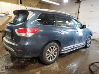 2013 Nissan Pathfinder SL with VIN 5N1AR2MM6DC669201, listed as a Copart auction lot 44315675 with 120,983 mi miles and Salvage Title. Bid and sale history available at carsss.com. Image 3.