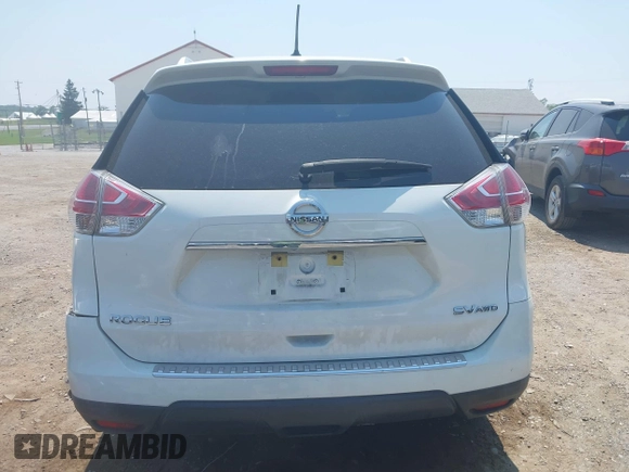 2016 Nissan Rogue SV z VIN KNMAT2MV0GP714595, wystawiony jako IAAI lot #42413568 z przebiegiem 125 921 mil mil oraz . Historia ofert i sprzedaży dostępna na DreamBid. Obrazek 16.