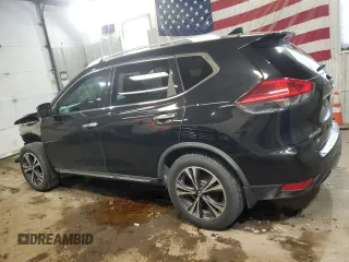 2017 Nissan Rogue SL with VIN JN8AT2MTXHW147922, listed as a Copart auction lot 52331195 with 66,265 mi miles and Salvage title. Bid and sale history available at DreamBid. Image 2.