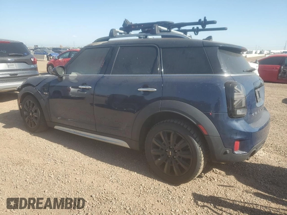 2017 MINI Countryman Cooper with VIN WMZYS7C30H3E06885, listed as a Copart auction lot 61150455 with Not provided miles and Salvage title. Bid and sale history available at DreamBid. Image 2.