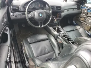 2003 BMW 3 Series 330Ci with VIN WBABS53453EV90537, listed as a Copart auction lot 44604935 with 143,530 mi miles and Salvage Title. Bid and sale history available at carsss.com. Image 8.
