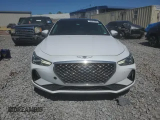 2019 Genesis G70 Advanced with VIN KMTG74LEXKU016731, listed as a Copart auction lot 52879505 with 122,465 mi miles and Salvage title. Bid and sale history available at DreamBid. Image 5.