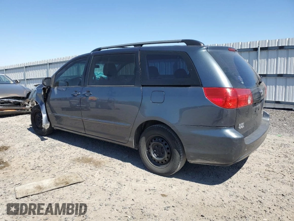 2010 Toyota Sienna CE with VIN 5TDKK4CC9AS340097, listed as a Copart auction lot 53551975 with 172,825 mi miles and Salvage Title. Bid and sale history available at DreamBid. Image 2.