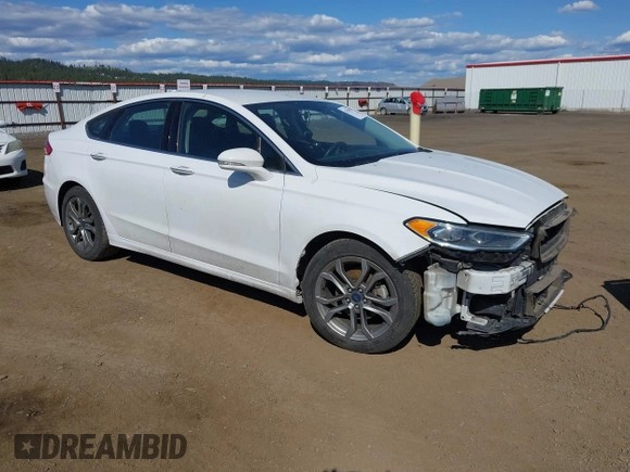 2019 Ford Fusion SEL with VIN 3FA6P0CD8KR117614, listed as a IAAI auction lot 42105025 with 135,801 mi miles and . Bid and sale history available at DreamBid. Image 1.
