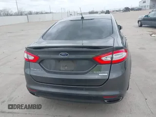 2015 Ford Fusion Titanium with VIN 3FA6P0K95FR181919, listed as a IAAI auction lot 41744443 with 127,572 mi miles. Bid and sale history available at carsss.com. Image 16.