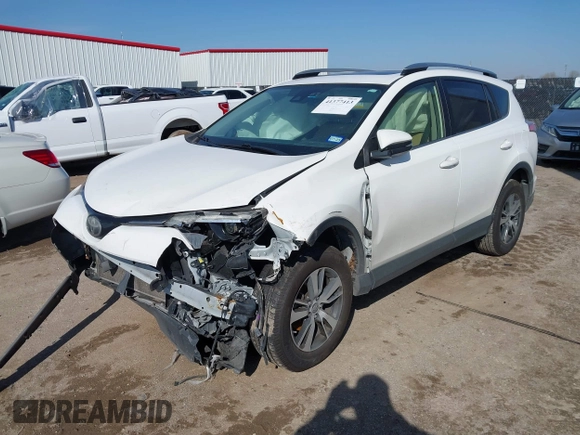 2018 Toyota RAV4 XLE with VIN JTMWFREV7JJ728184, listed as a IAAI auction lot 41377413 with 117,957 mi miles. Bid and sale history available at carsss.com. Image 16.