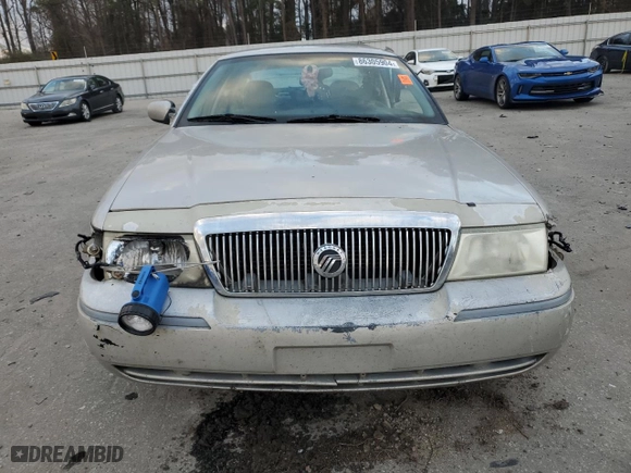 2003 Mercury Grand Marquis LS Premium with VIN 2MEFM75W53X698369, listed as a Copart auction lot 86305904 with 172,259 mi miles and Salvage Title. Bid and sale history available at carsss.com. Image 5.