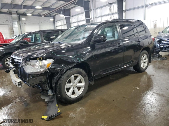 2010 Toyota Highlander SE with VIN 5TDJK3EH7AS037706, listed as a Copart auction lot 45702795 with 239,331 mi miles and Salvage Title. Bid and sale history available at carsss.com. Image 1.