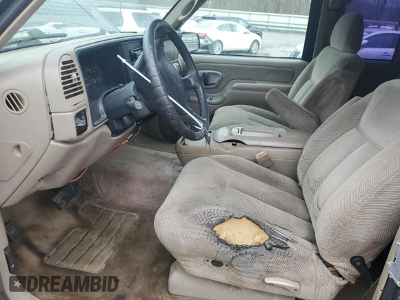 1997 Chevrolet Silverado 1500 with VIN 1GCEK19R6VE100721, listed as a Copart auction lot 50791185 with 100,724 mi miles and Salvage Title. Bid and sale history available at DreamBid. Image 7.