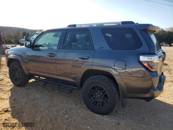 2023 Toyota 4Runner SR5 Premium with VIN JTENU5JR5P6151214, listed as a Copart auction lot 42899805 with 55,622 mi miles and Salvage Title. Bid and sale history available at carsss.com. Image 2.