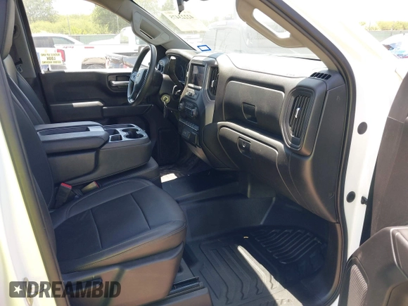 2021 Chevrolet Silverado 1500 Work Truck with VIN 1GCRYAEF9MZ212450, listed as a IAAI auction lot 42223475 with Not Provided miles and . Bid and sale history available at DreamBid. Image 5.