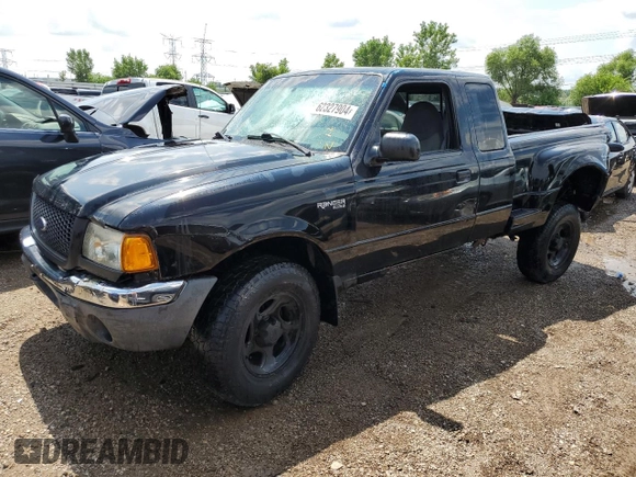 2001 Ford Ranger XL Fleet with VIN 1FTZR15E21PA82894, listed as a Copart auction lot 78055034 with 170,167 mi miles and Salvage Title. Bid and sale history available at carsss.com. Image 1.