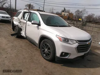 2018 Chevrolet Traverse LT Cloth with VIN 1GNEVGKW3JJ226764, listed as a IAAI auction lot 41784966 with 112,626 mi miles. Bid and sale history available at carsss.com. Image 1.