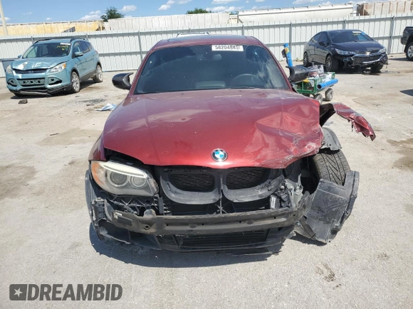 2012 BMW 1 Series 135i с VIN WBAUC9C5XCVM12726, выставлен на аукционе Copart как лот 58204845 с пробегом 84 331 миль миль и Списание • Salvage title. История ставок и продаж доступна на DreamBid. Изображение 5.