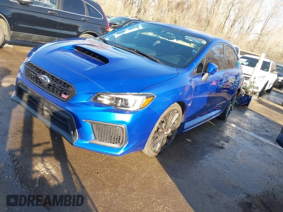 2019 Subaru WRX STI with VIN JF1VA2R67K9828279, listed as a IAAI auction lot 41728385 with 43,652 mi miles and . Bid and sale history available at DreamBid. Image 2.