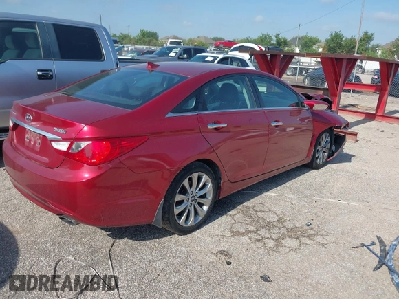2013 Hyundai Sonata Limited z VIN 5NPEC4AC6DH683053, wystawiony jako IAAI lot #42355169 z przebiegiem 96 546 mil mil oraz . Historia ofert i sprzedaży dostępna na DreamBid. Obrazek 4.