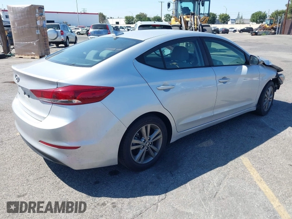2018 Hyundai Elantra SEL with VIN 5NPD84LF4JH304549, listed as a IAAI auction lot 41981428 with 81,022 mi miles and . Bid and sale history available at DreamBid. Image 4.