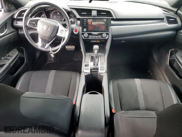 2019 Honda Civic Sedan Sport with VIN 2HGFC2F84KH536508, listed as a Copart auction lot 49632985 with 41,012 mi miles and Salvage Title. Bid and sale history available at carsss.com. Image 8.