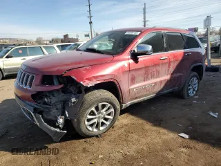 2014 Jeep Grand Cherokee Limited with VIN 1C4RJFBG1EC128996, listed as a Copart auction lot 46036785 with 123,884 mi miles and Salvage Title. Bid and sale history available at carsss.com. Image 1.