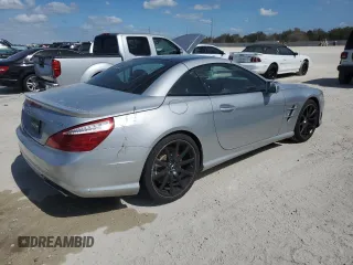 2013 Mercedes-Benz SL 63 AMG with VIN WDDJK7EA6DF015846, listed as a Copart auction lot 76460724 with Not provided miles and Salvage title. Bid and sale history available at DreamBid. Image 3.