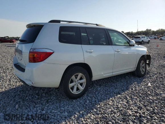 2009 Toyota Highlander with VIN JTEDA41A592004992, listed as a Copart auction lot 64063695 with 96,853 mi miles and Salvage title. Bid and sale history available at DreamBid. Image 3.