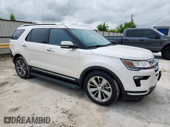 2018 Ford Explorer Limited с VIN 1FM5K7F85JGA98405, выставлен на аукционе Copart как лот 60285785 с пробегом 80 252 миль миль и Списание • Salvage title. История ставок и продаж доступна на DreamBid. Изображение 4.
