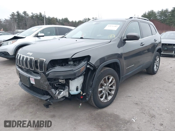 2020 Jeep Cherokee Altitude with VIN 1C4PJMLX8LD524764, listed as a IAAI auction lot 41076385 with 25,611 mi miles. Bid and sale history available at carsss.com. Image 18.