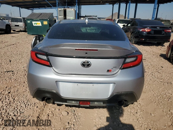 2023 Toyota GR86 Premium with VIN JF1ZNBE19P9759232, listed as a Copart auction lot 88541115 with 12,341 mi miles and Salvage Title. Bid and sale history available at carsss.com. Image 6.