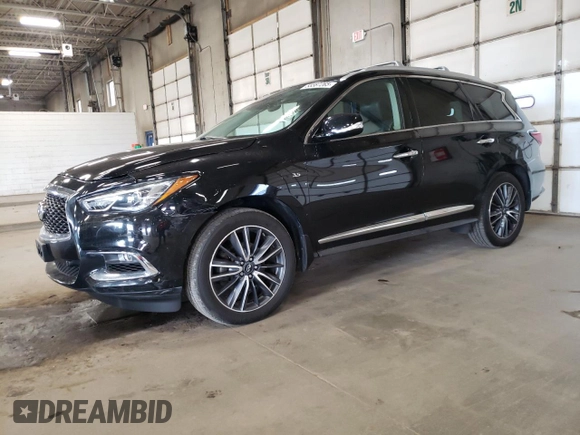 2019 Infiniti QX60 Luxe with VIN 5N1DL0MM5KC509813, listed as a Copart auction lot 55567265 with 152,622 mi miles and Clean Title. Bid and sale history available at DreamBid. Image 1.