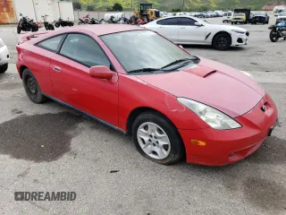 2001 Toyota Celica GT with VIN JTDDR32T210087708, listed as a Copart auction lot 53584065 with 192,261 mi miles and Clean title. Bid and sale history available at DreamBid. Image 4.