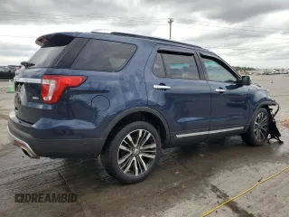 2017 Ford Explorer Platinum with VIN 1FM5K8HT4HGA97313, listed as a Copart auction lot 61678415 with 137,405 mi miles and Salvage title. Bid and sale history available at DreamBid. Image 3.